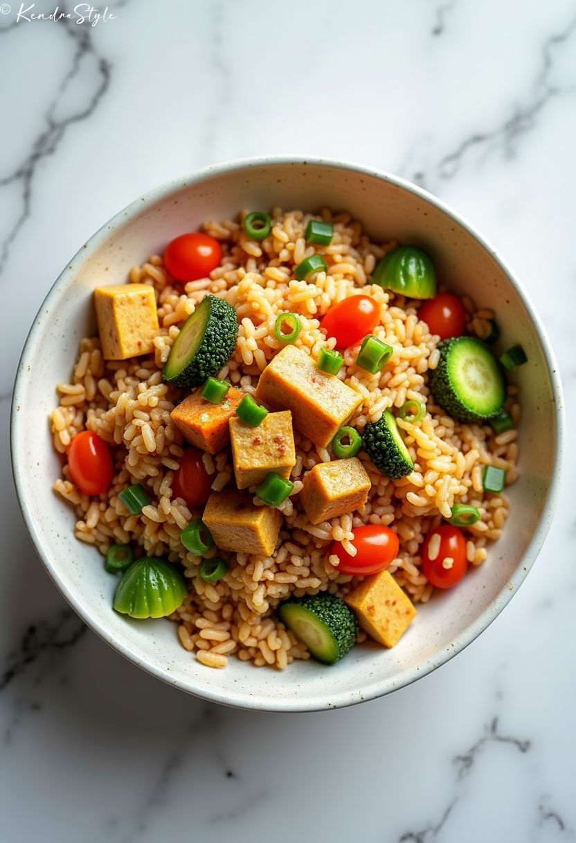 Better Than Takeout Vegetarian Fried Rice: Flavor-Packed & Quick